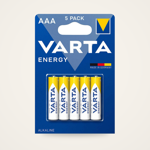 Batterie AAA Varta Energy alcaline in blister